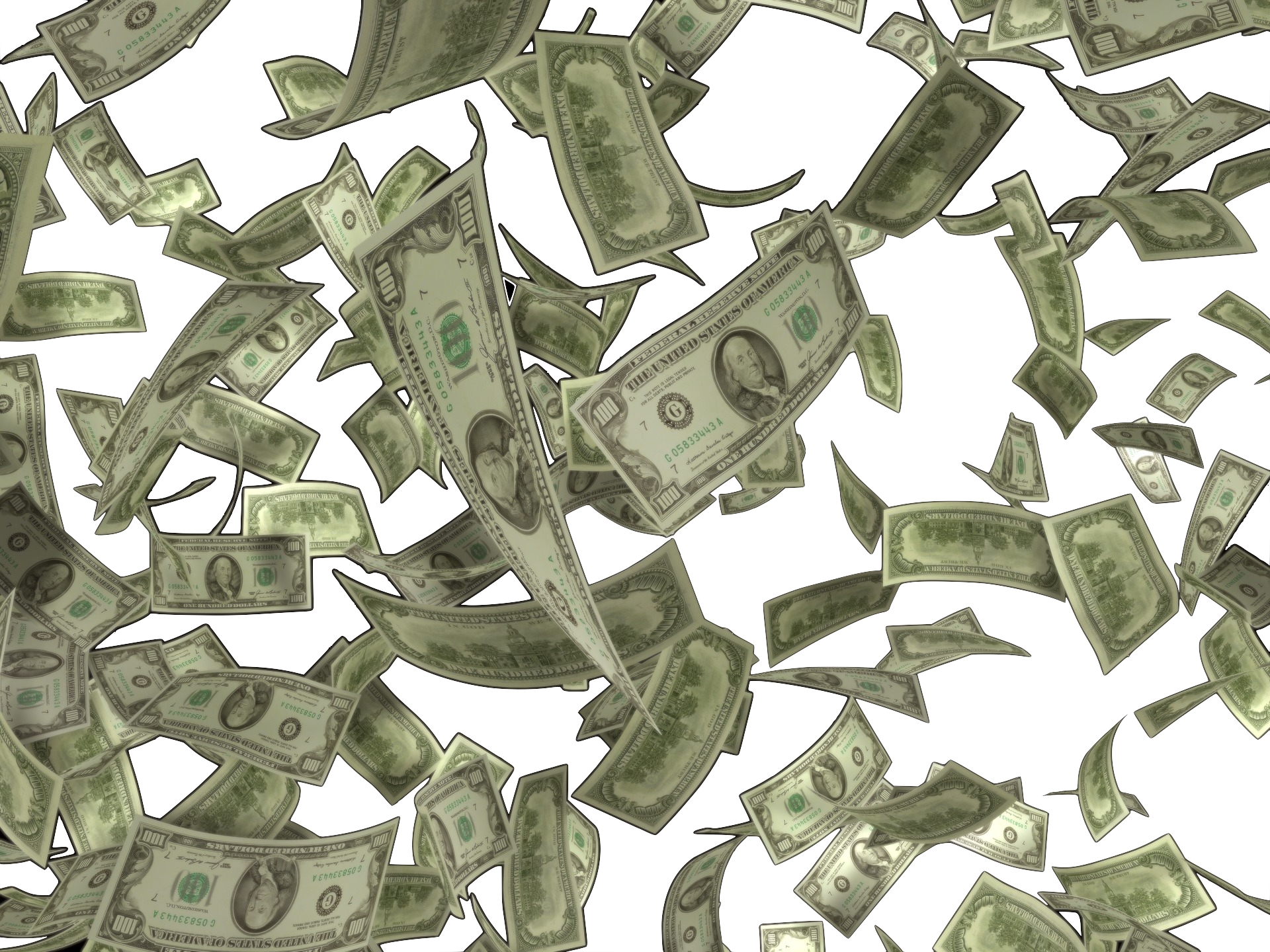 flyng money away